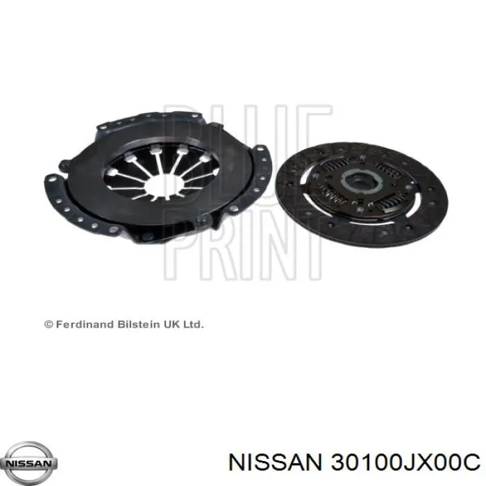 30100JX00C Nissan disco de embrague