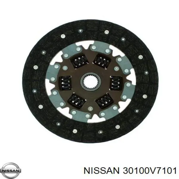 30100V7101 Nissan disco de embrague