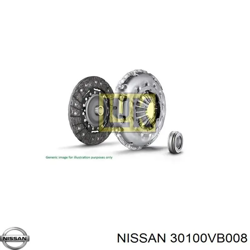 Comprar 30100VB008 Nissan/Infiniti Disco de embrague