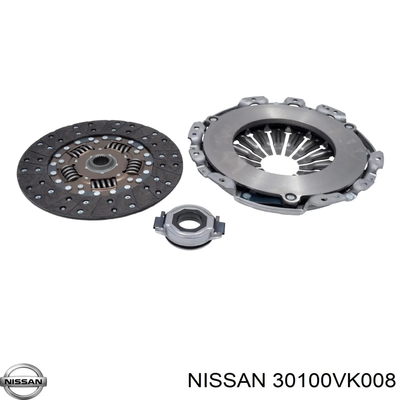 30100VK008 Nissan disco de embrague