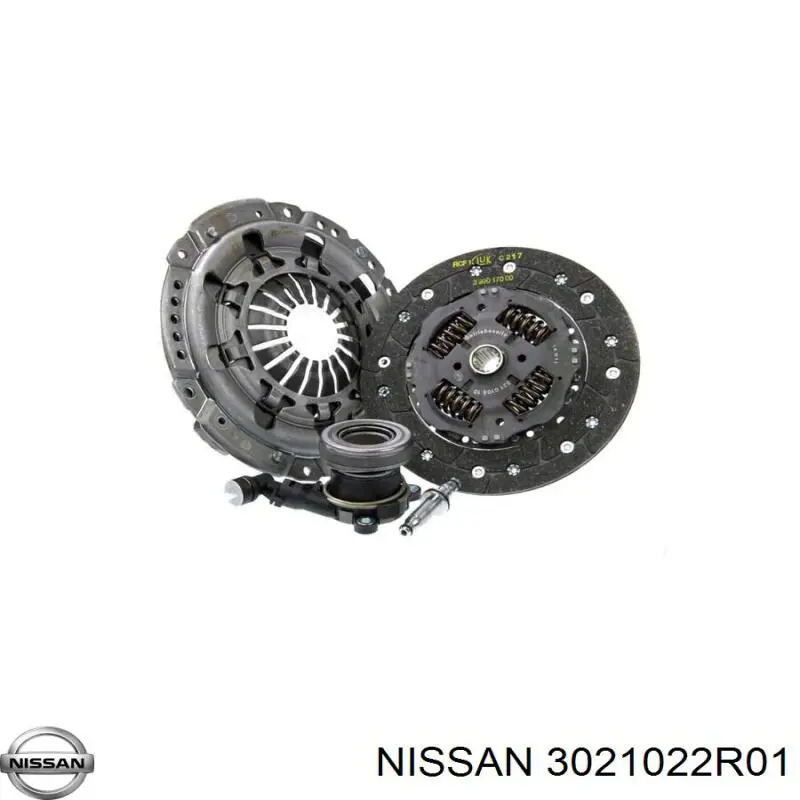 3021022R01 Nissan plato de presión de embrague