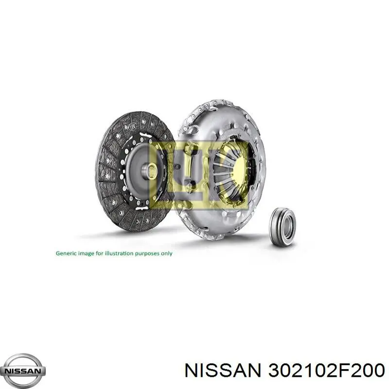 302102F200 Nissan plato de presión de embrague
