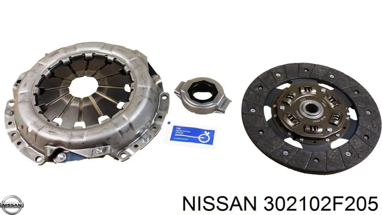 302102F205 Nissan plato de presión de embrague