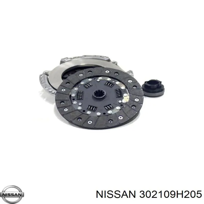 302109H205 Nissan plato de presión del embrague