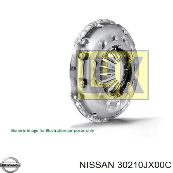 Plato de presión de embrague Nissan/Infiniti 30210JX00C precio, desde 77,29 EUR