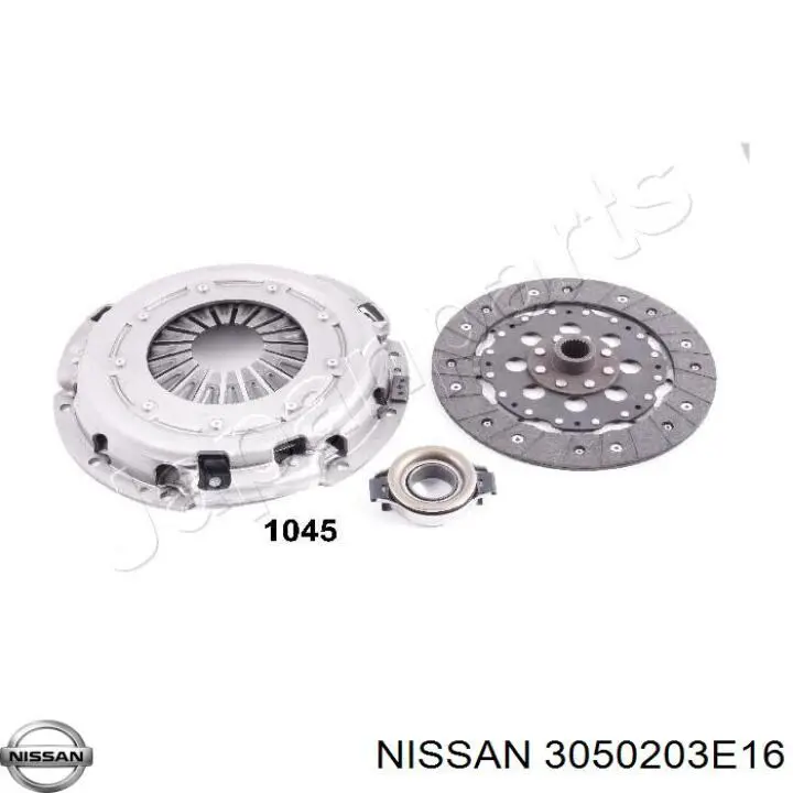 3050203E16 Nissan cojinete de desembrague