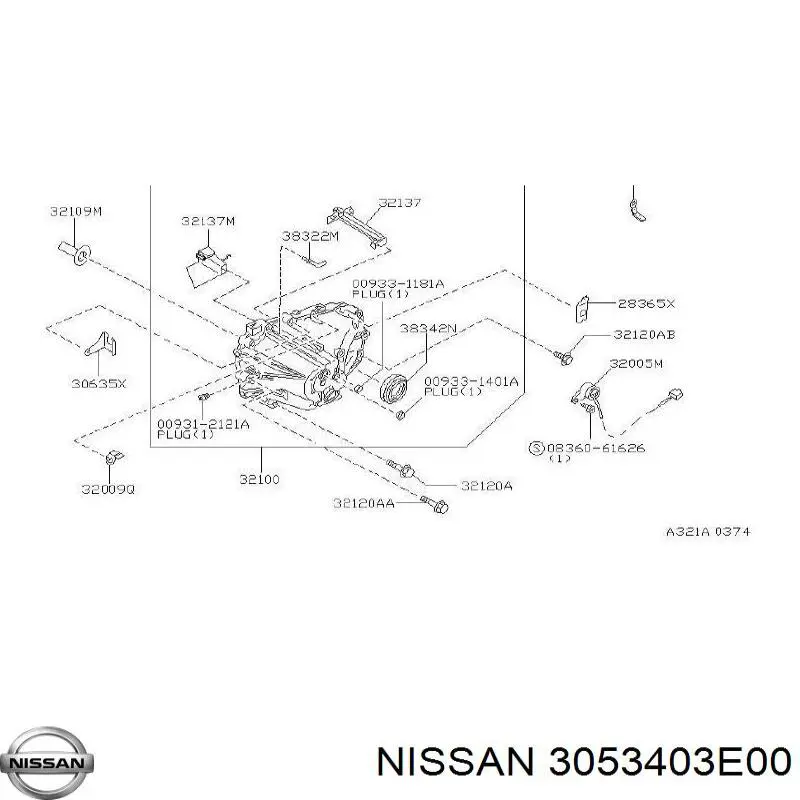 Muelle de las zapatas de freno traseras de tambor Nissan/Infiniti 3053403E00 precio, desde 14,58 EUR