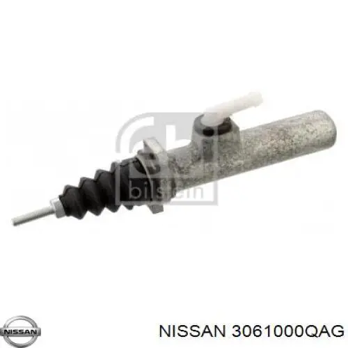 Cilindro maestro de embrague 021480 Cautex