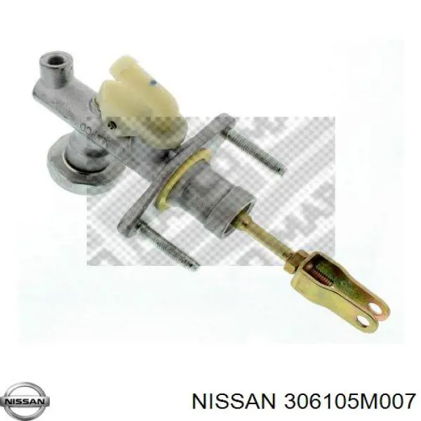 306105M007 Nissan cilindro maestro de embrague