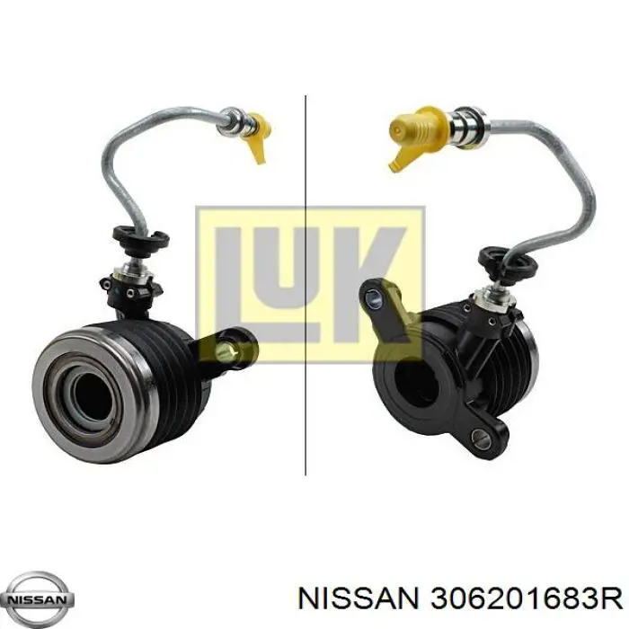 306201683R Nissan cilindro esclavo de el embrague cojinete de liberacion