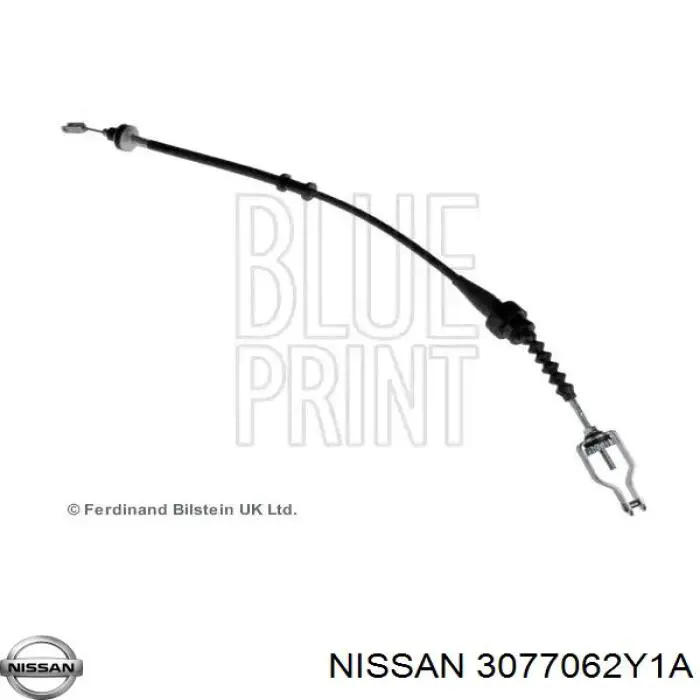 3077062Y1A Nissan cable de embrague