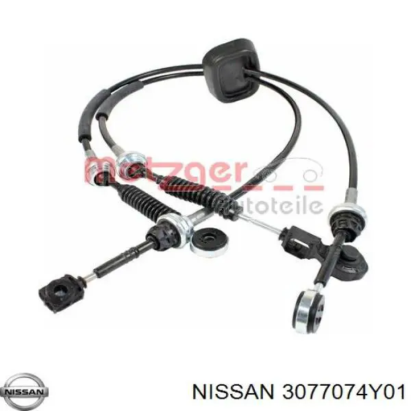 3077074Y01 Nissan cable de embrague