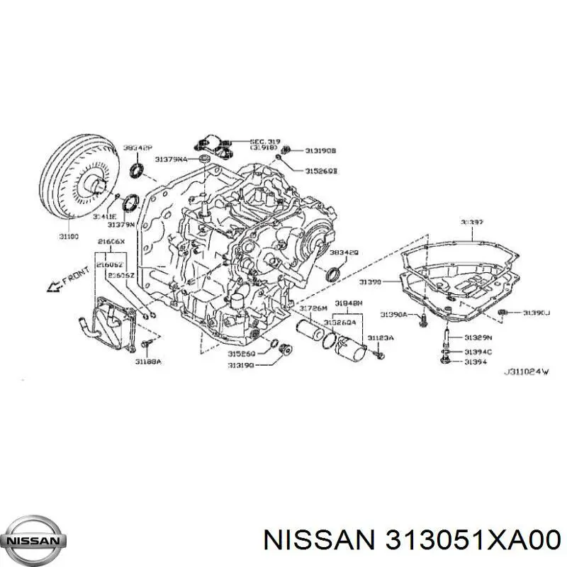  Nissan/Infiniti 313051XA00 precio, desde 5,32 EUR