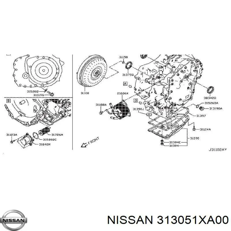 313051XA00 Nissan/Infiniti 