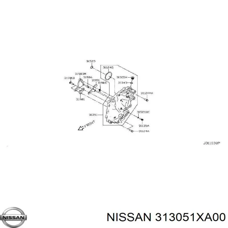 Comprar 313051XA00 Nissan/Infiniti 