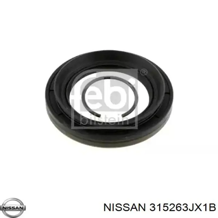 Anillo obturador, filtro de transmisión automática para Nissan SENTRA (B17)