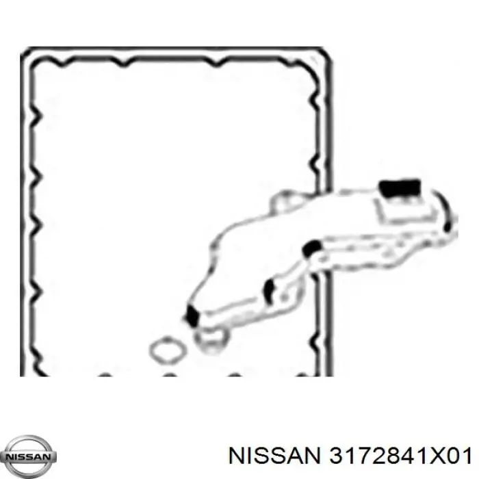 3172841X01 Nissan filtro de transmisión automática