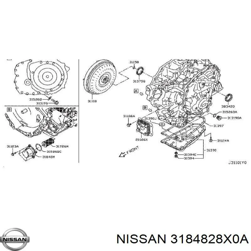 3184828X0A Nissan