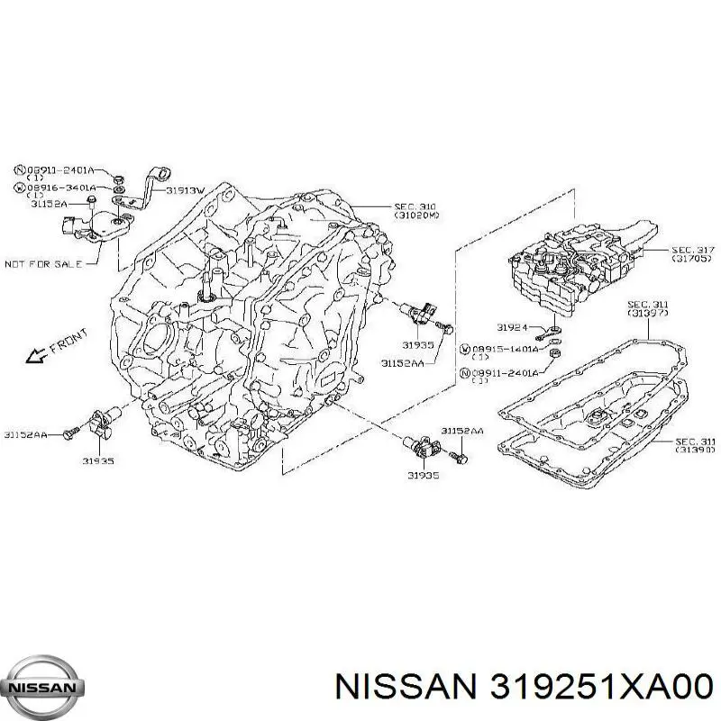 319251XA00 Nissan/Infiniti 