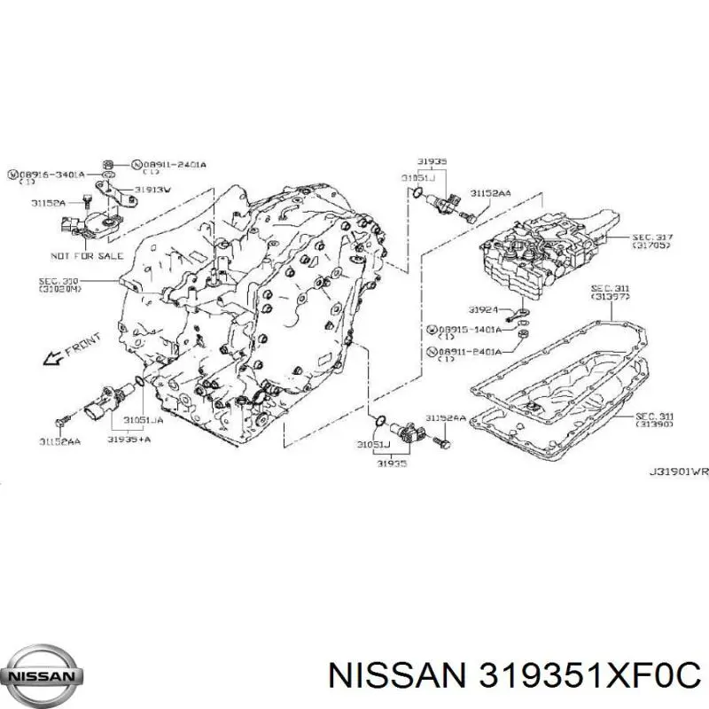 Sensor de velocidad Nissan Qashqai 2 J11