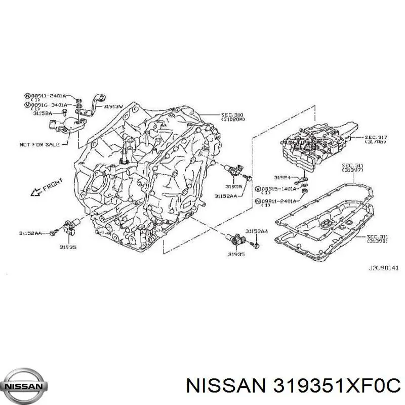 Sensor de velocidad Nissan Qashqai 2 J11