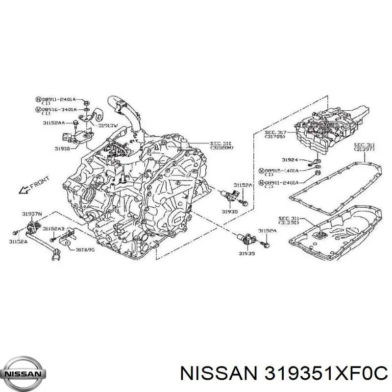 Sensor de velocidad Nissan Qashqai 2 J11