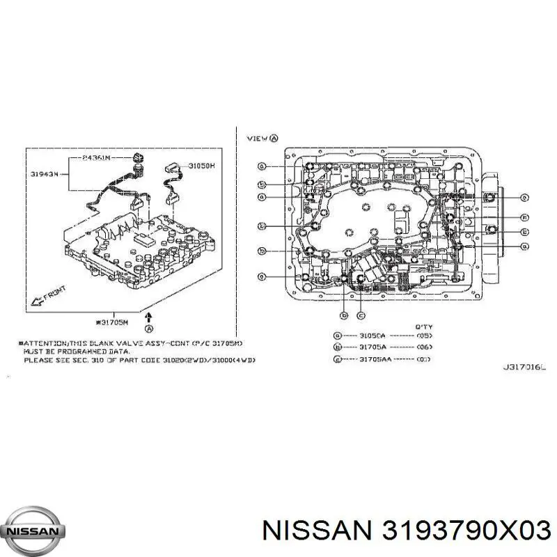 3193790X03 Nissan