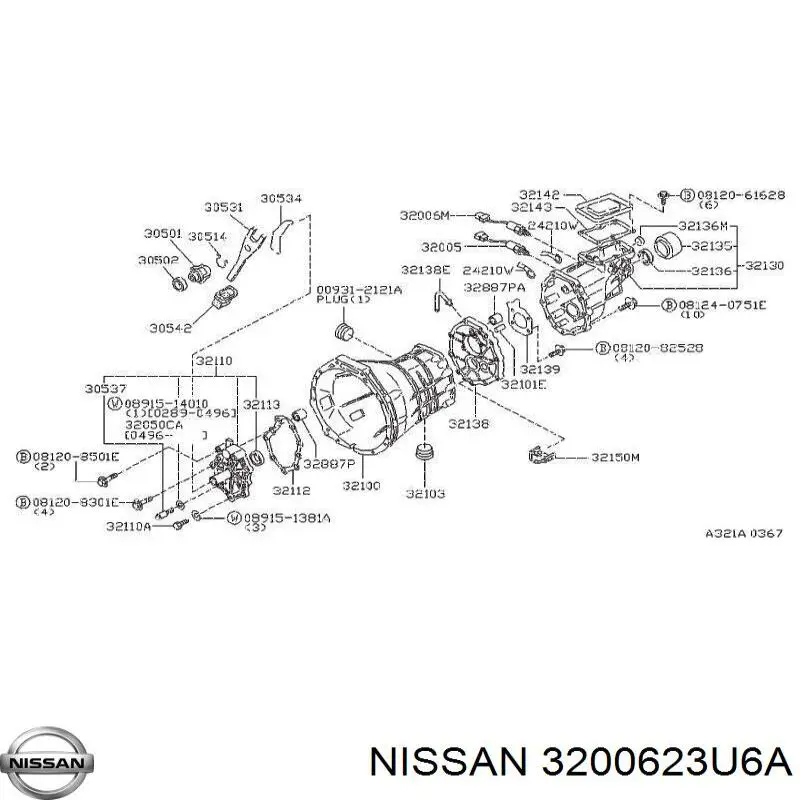 3200623U6A Nissan