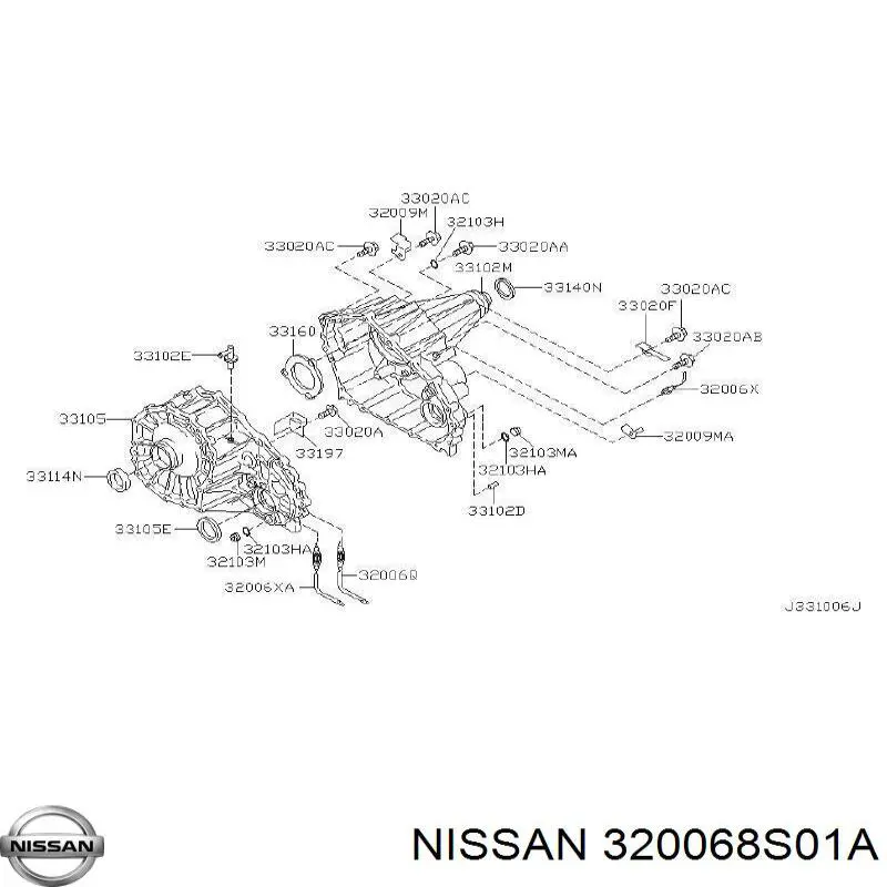 320068S01A Nissan