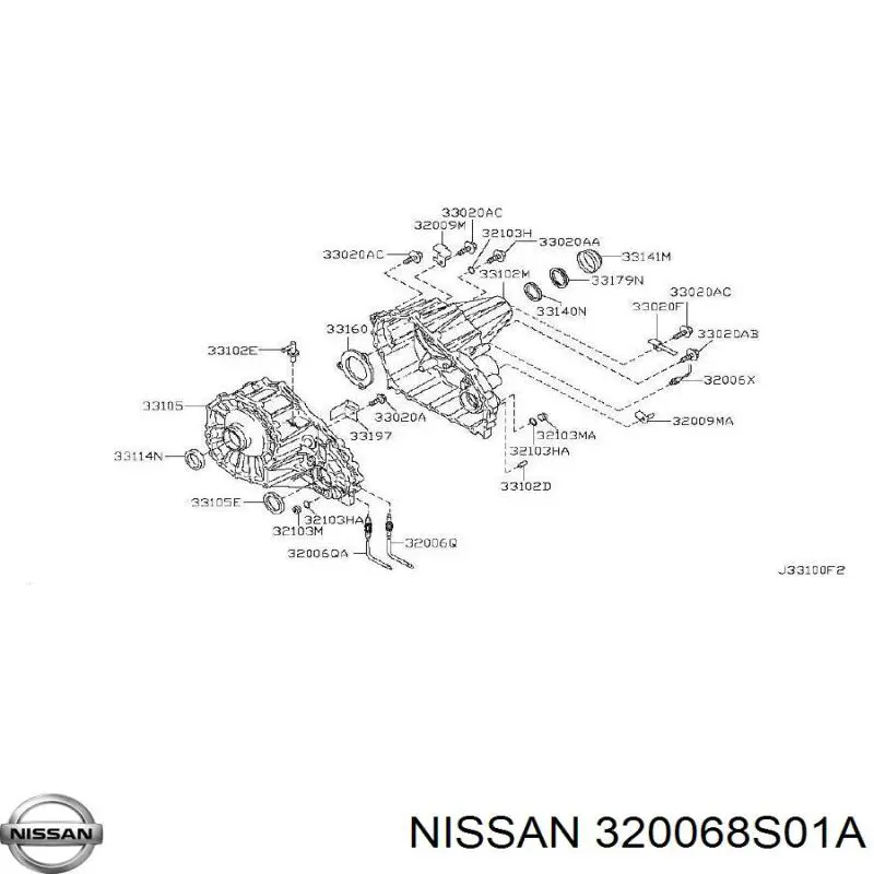 Sensor de caja de transferencia de acoplamiento de tracción total Blue Print ADN11489