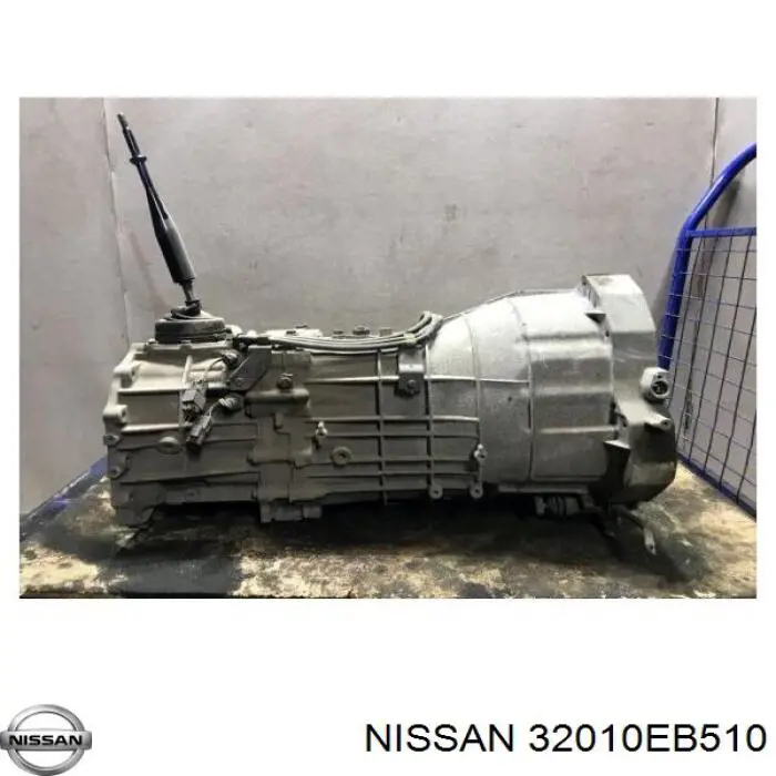 32010EB510 Nissan caja de cambios mecánica, completa