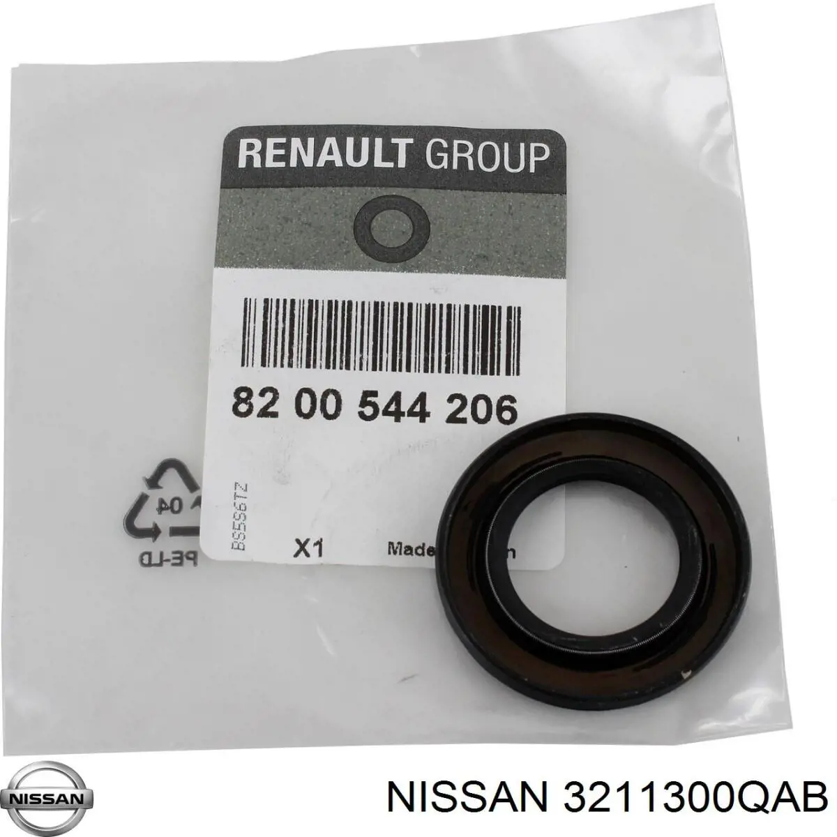 3211300QAB Nissan anillo reten caja de cambios