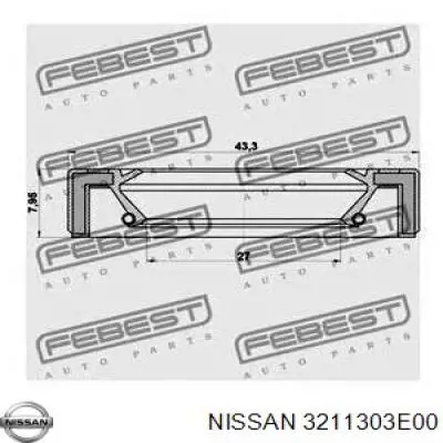 Comprar 3211303E00 Nissan/Infiniti Retén del eje primario de la transmisión