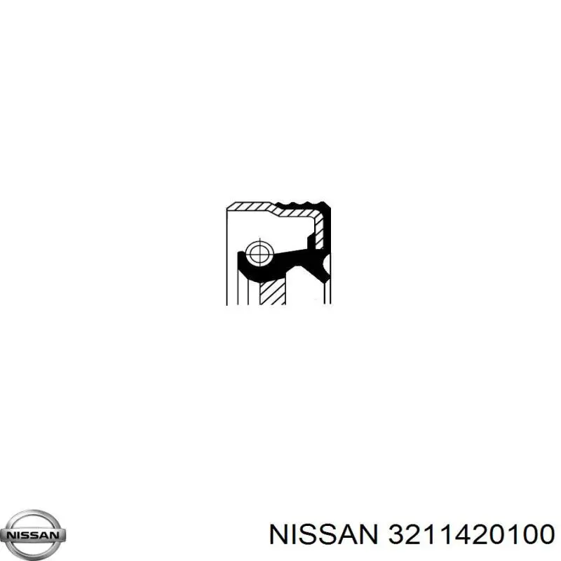 321362U600 Nissan anillo reten caja de cambios