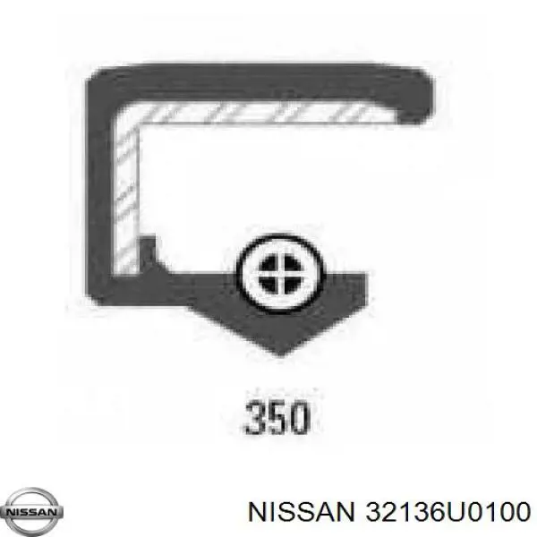 Comprar 32136U0100 Nissan/Infiniti Retén del eje secundario de la transmisión