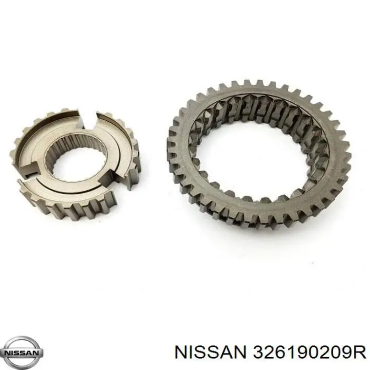 326190209R Nissan anillo sincronizador