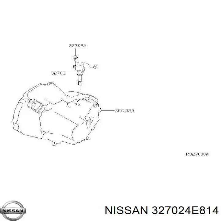 Sensor velocimetro Nissan/Infiniti 327024E814 precio, desde 51,76 EUR