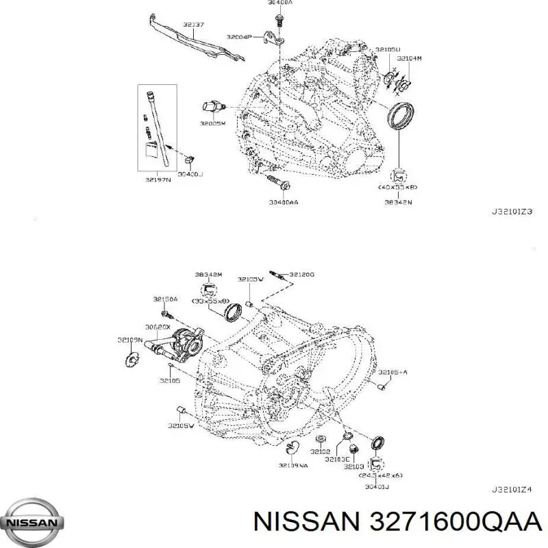  Nissan/Infiniti 3271600QAA precio, desde 2,48 EUR