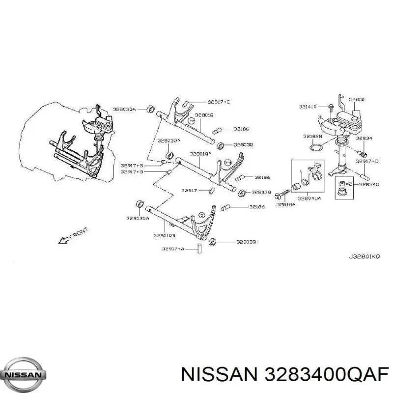 3283400QAF Nissan