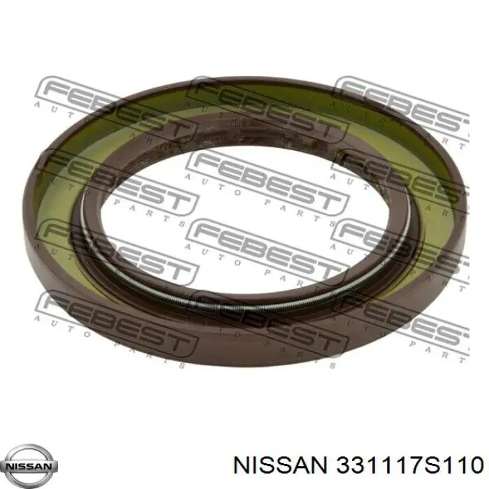 Anillo Reten Engranaje Distribuidor para Nissan Navara (D40M)