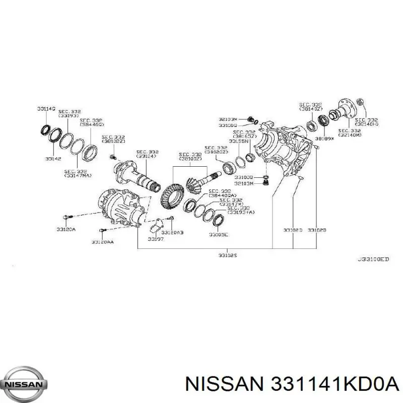 331141KD0A Nissan