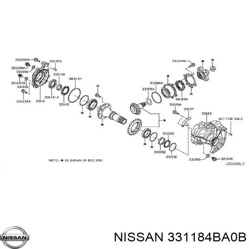  Nissan/Infiniti 331184BA0B precio, desde 13,28 EUR