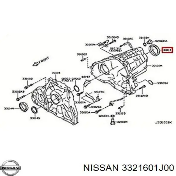 3321601J00 Nissan