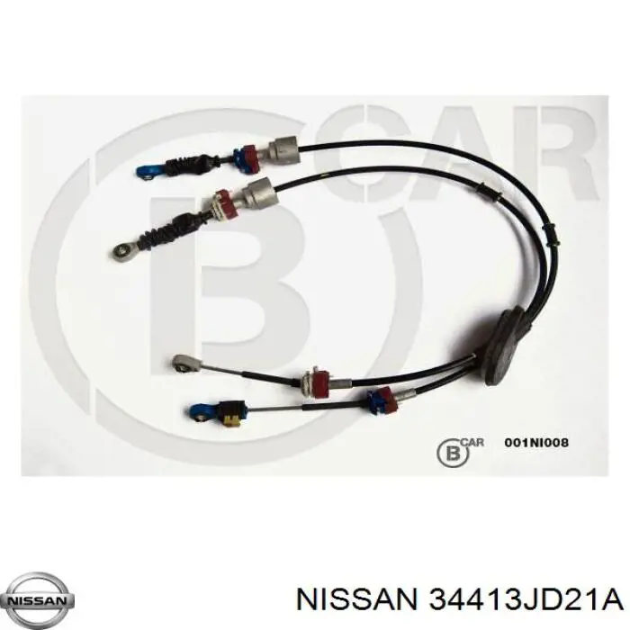 Cable de accionamiento de caja de cambios Nissan/Infiniti 34413JD21A precio, desde 146,71 EUR