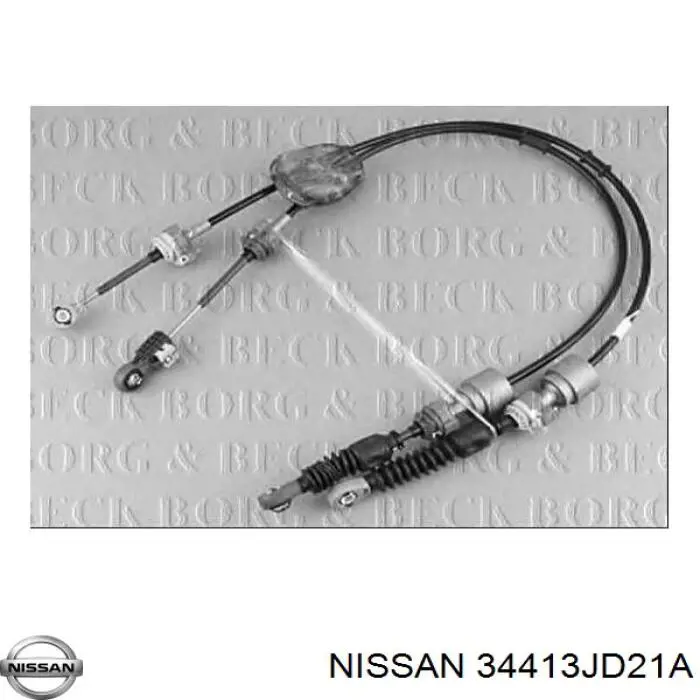 Comprar 34413JD21A Nissan/Infiniti Cables De Accionamiento, Caja De Cambios