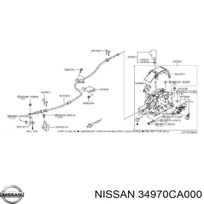  Nissan/Infiniti 34970CA000 precio, desde 192,91 EUR