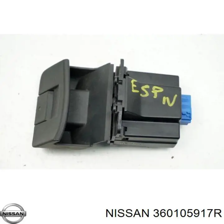 Módulo del freno de estacionamiento electromecánico 360105917R Nissan/Infiniti
