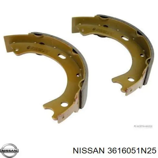 Zapatas de freno de mano Nissan/Infiniti 3616051N25 precio, desde 31,16 EUR
