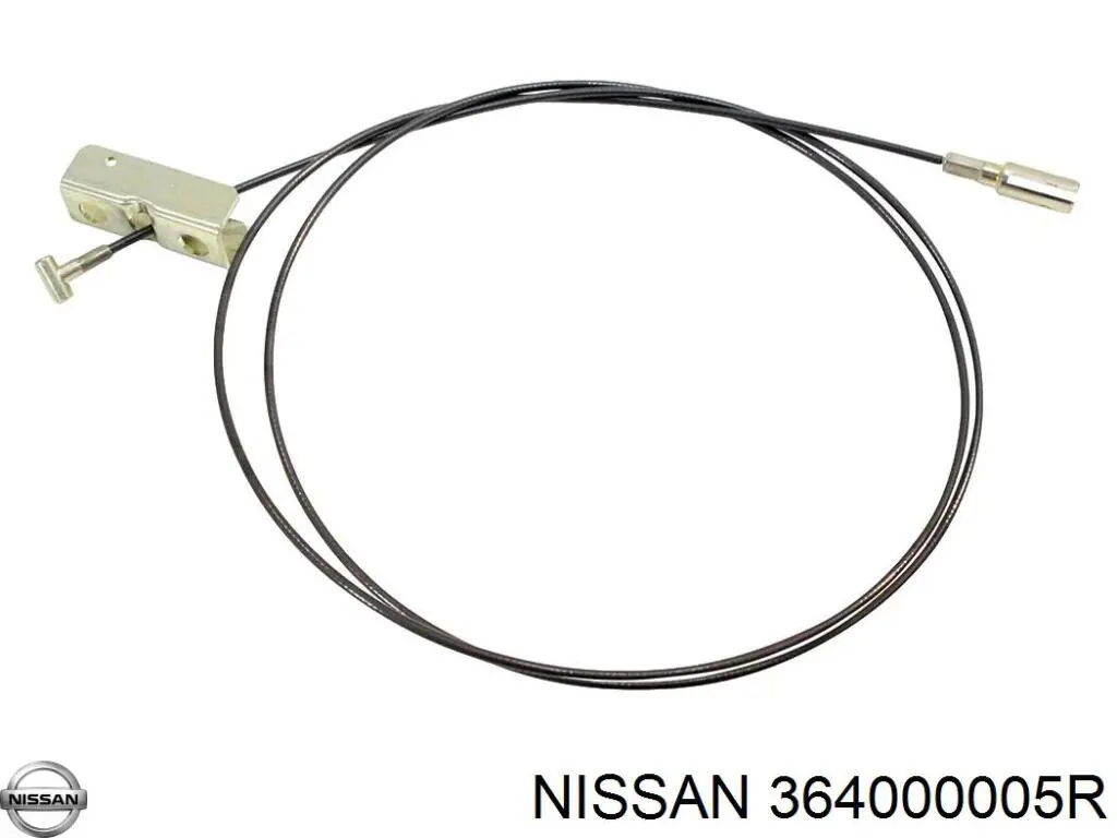 364000005R Nissan cable de freno de mano trasero derecho/izquierdo