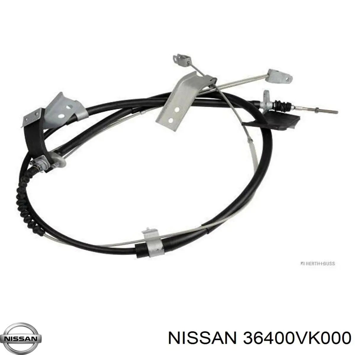 36400VK000 Nissan cable de freno de mano trasero derecho/izquierdo